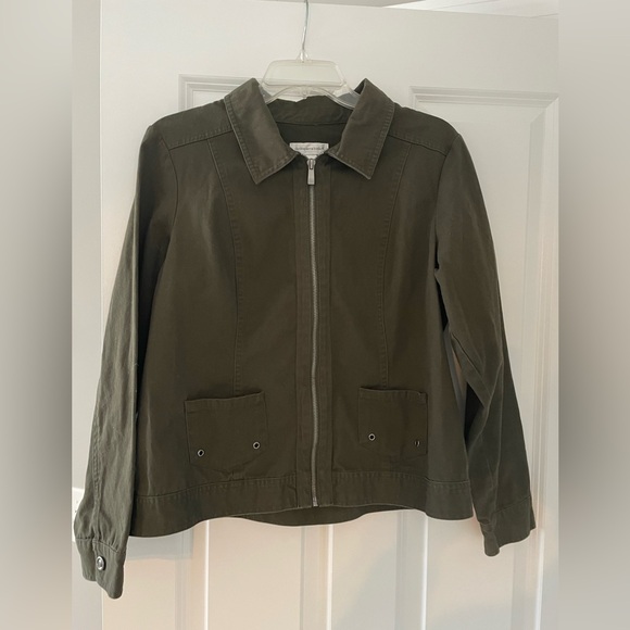 Olive / military green jacket. Size M. - Picture 1 of 2